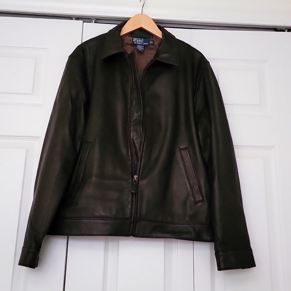 Polo by Ralph Lauren Lambskin Jacket